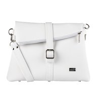 Malá překlápěcí  kabelka JELA mini bílá