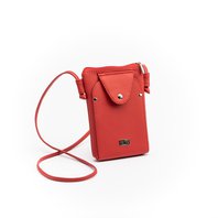 Kabelka na mobil MOLY červená