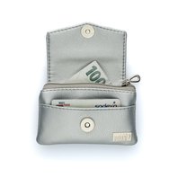 Mini peněženka EMA stříbrná